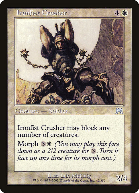 Ironfist Crusher (42) [Onslaught]