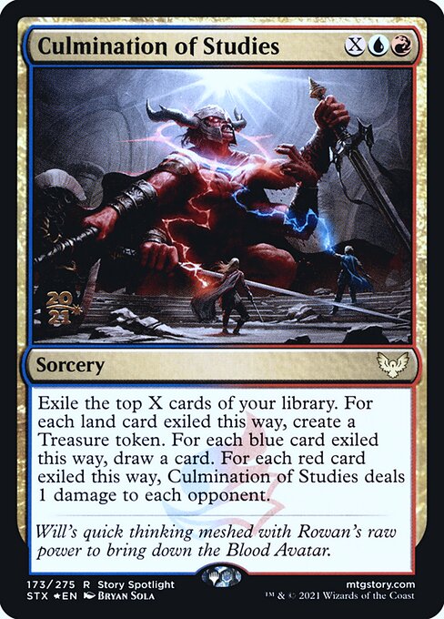 Culmination of Studies (173s) [Strixhaven: School of Mages Promos]