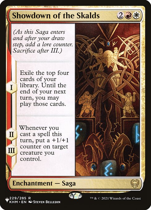 Showdown of the Skalds (KHM-229) [The List]
