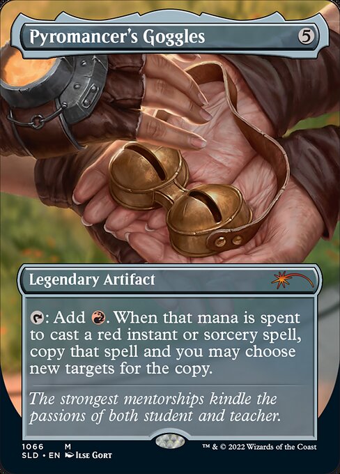 Pyromancer's Goggles (1066) [Secret Lair Drop] [Borderless]