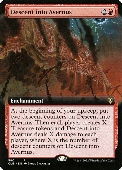 Descent into Avernus (580) [Commander Legends: Battle for Baldur's Gate] [Extended Art]