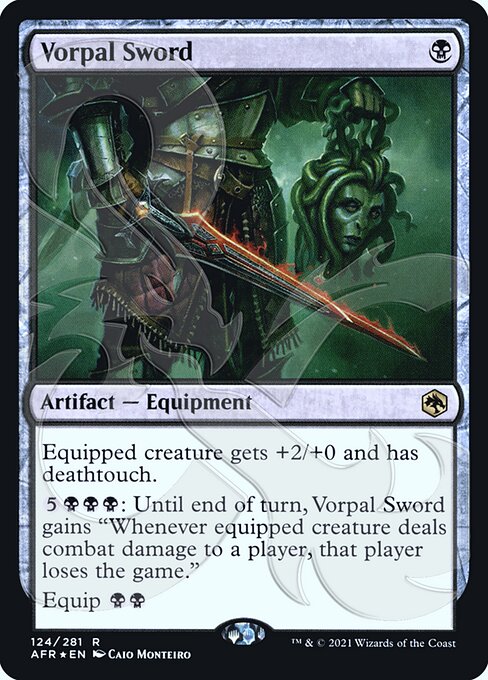 Vorpal Sword (124a) [Adventures in the Forgotten Realms Promos]