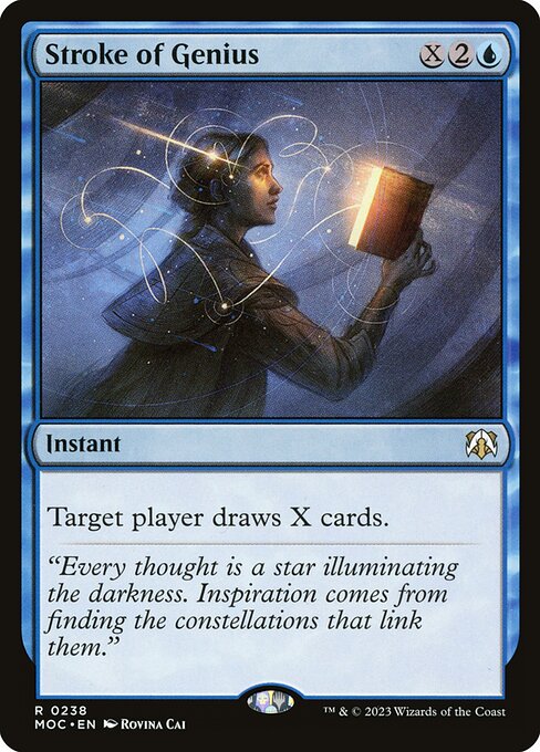 Stroke of Genius (238) [March of the Machine Commander]