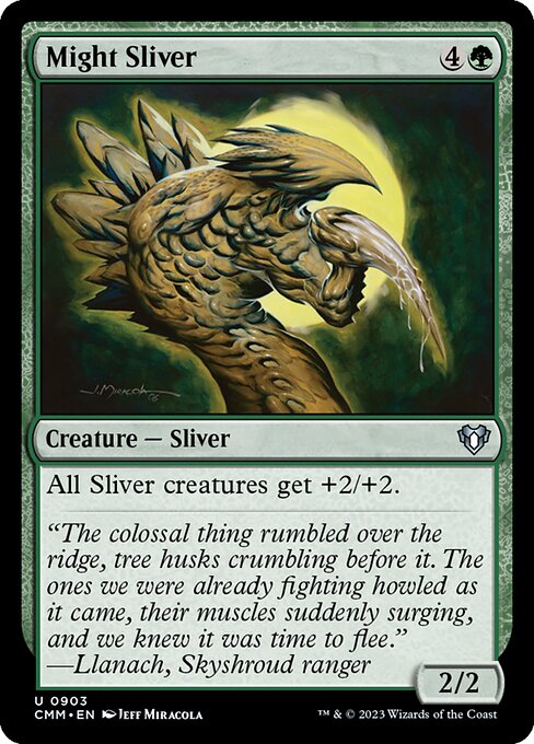 Might Sliver (903) [Commander Masters]