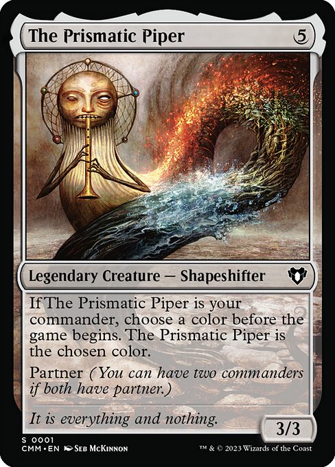 The Prismatic Piper (1) [Commander Masters]