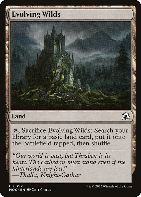Evolving Wilds (397) [March of the Machine Commander]