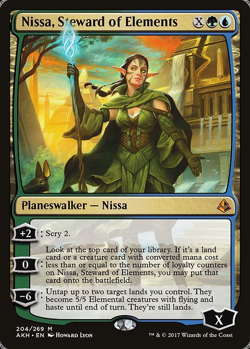 Nissa, Steward of Elements (204) [Amonkhet]