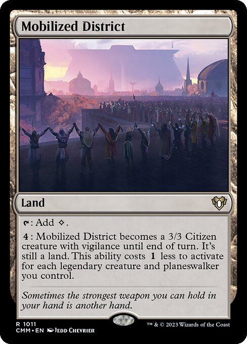 Mobilized District (1011) [Commander Masters]
