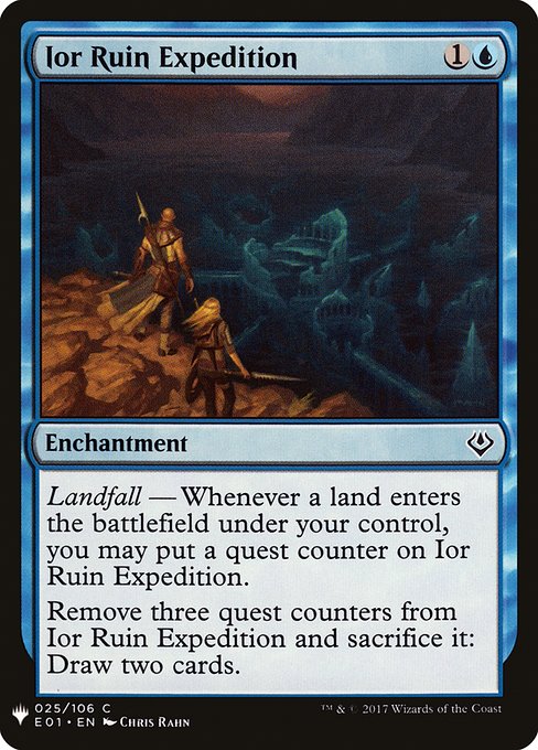 Ior Ruin Expedition (E01-25) [The List]