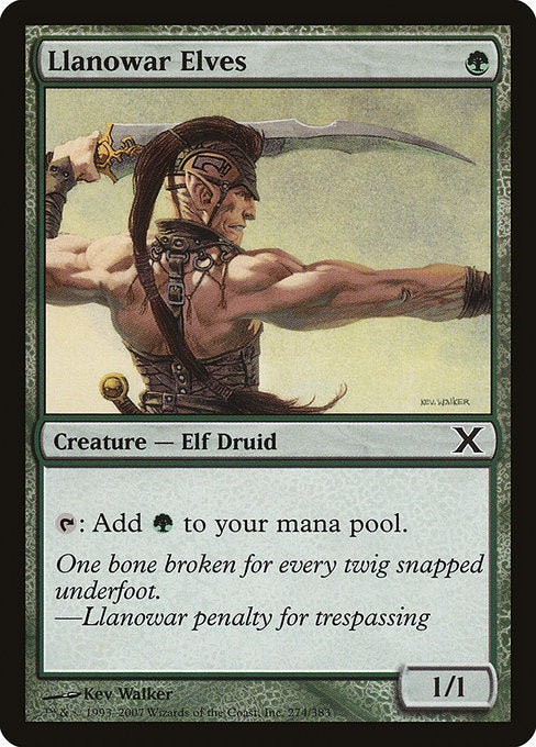 Llanowar Elves (274) [Tenth Edition]