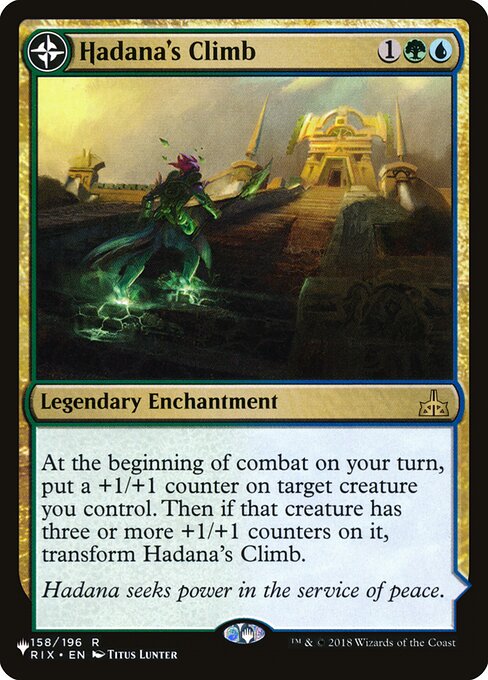 Hadana's Climb // Winged Temple of Orazca (RIX-158) [The List]