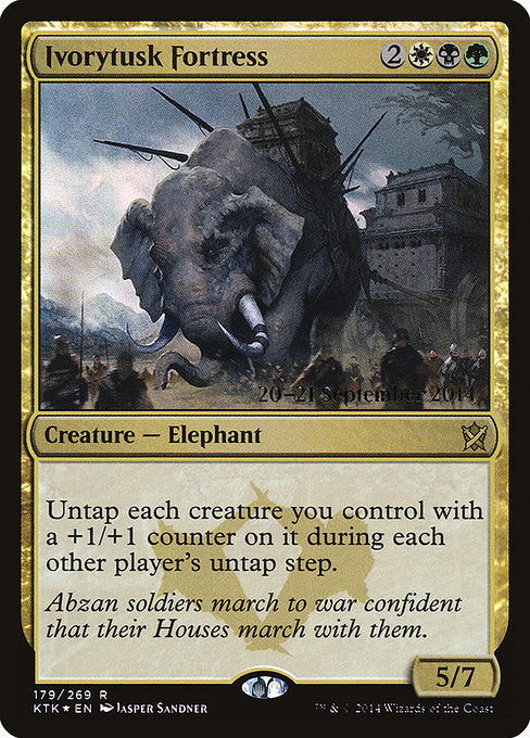 Ivorytusk Fortress (179s) [Khans of Tarkir Promos]