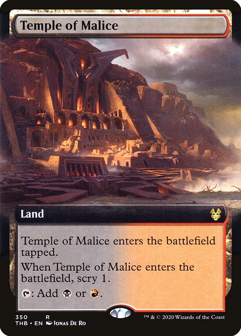 Temple of Malice (350) [Theros Beyond Death] [Extended Art]