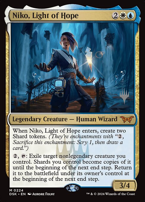 Niko, Light of Hope (224p) [Duskmourn: House of Horror Promos]