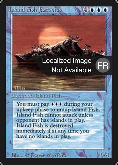 Island Fish Jasconius (61) [Foreign Black Border]