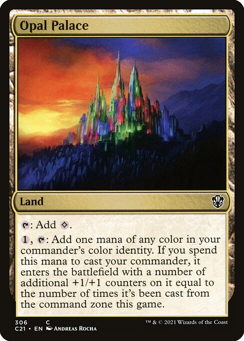 Opal Palace (306) [Commander 2021]