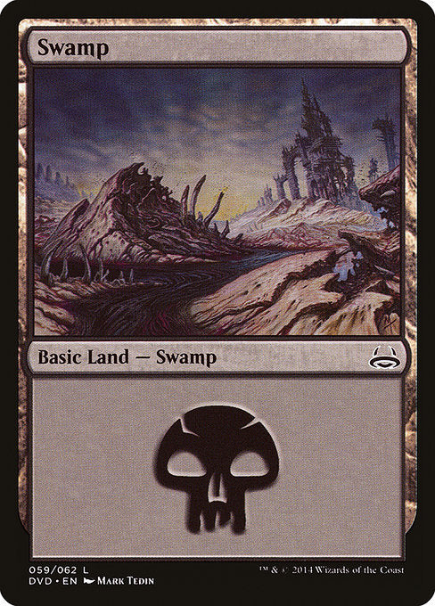 Swamp (59) [Duel Decks Anthology: Divine vs. Demonic]