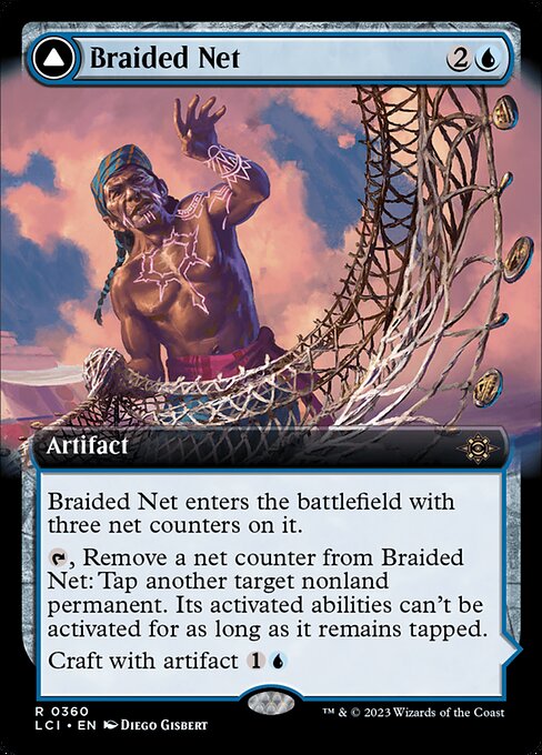 Braided Net // Braided Quipu (360) [The Lost Caverns of Ixalan] [Extended Art]