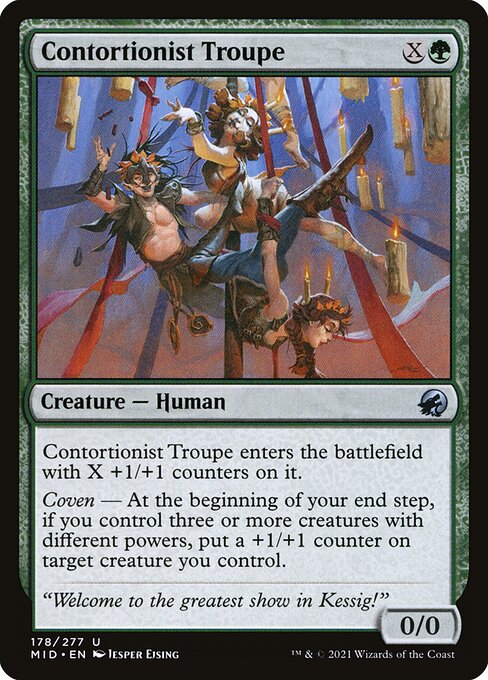 Contortionist Troupe (178) [Innistrad: Midnight Hunt]