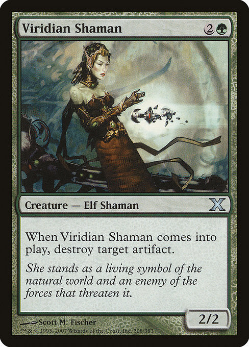 Viridian Shaman (308) [Tenth Edition]