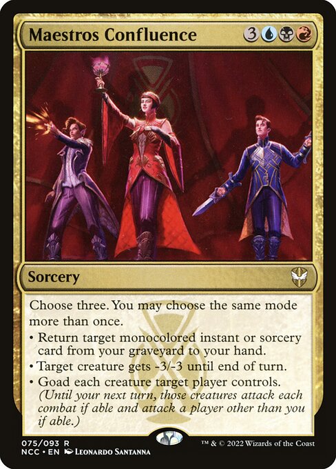 Maestros Confluence (75) [New Capenna Commander]