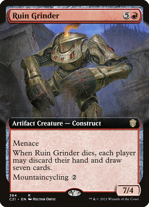 Ruin Grinder (384) [Commander 2021] [Extended Art]