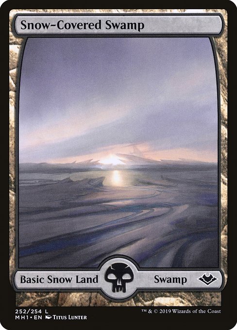 Snow-Covered Swamp (252) [Modern Horizons]