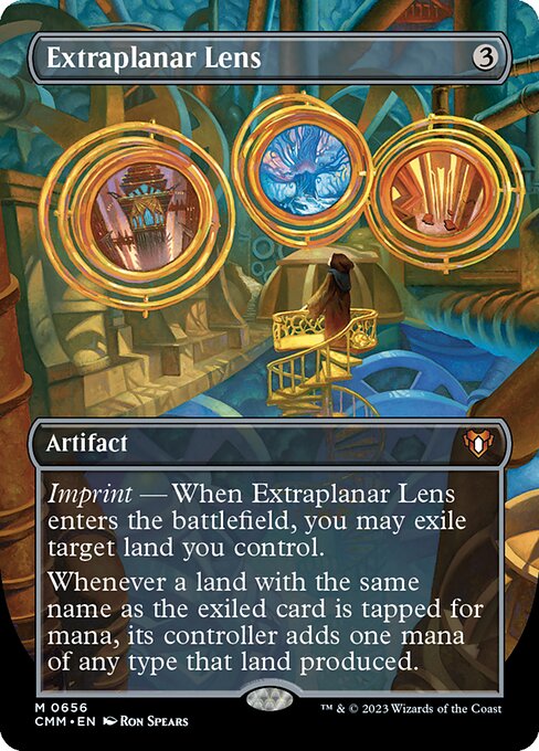 Extraplanar Lens (656) [Commander Masters] [Borderless]