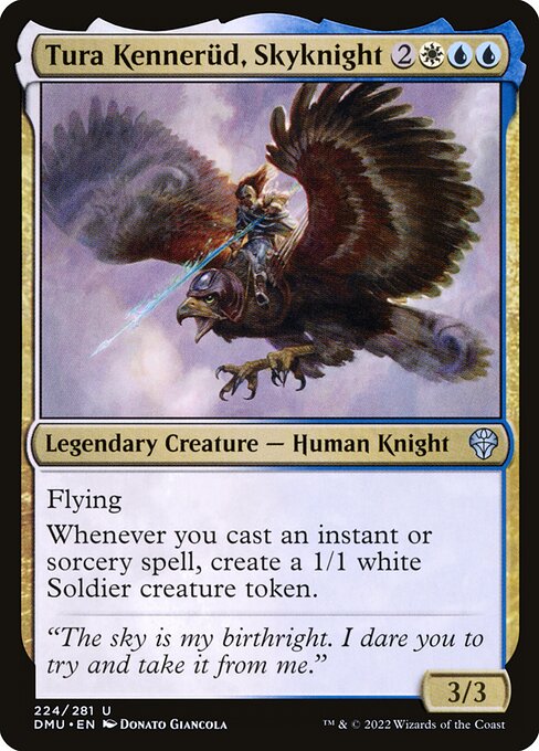 Tura Kennerüd, Skyknight (224) [Dominaria United]
