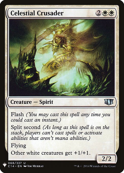 Celestial Crusader (C14-68) [The List]