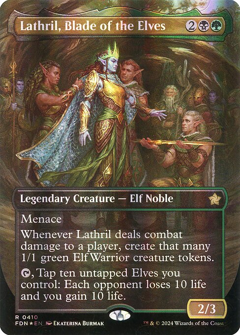 Lathril, Blade of the Elves (410) [Foundations]
