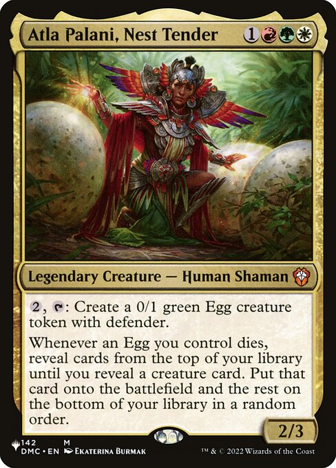 Atla Palani, Nest Tender (DMC-142) [The List]