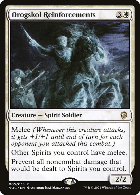 Drogskol Reinforcements (5) [Crimson Vow Commander]