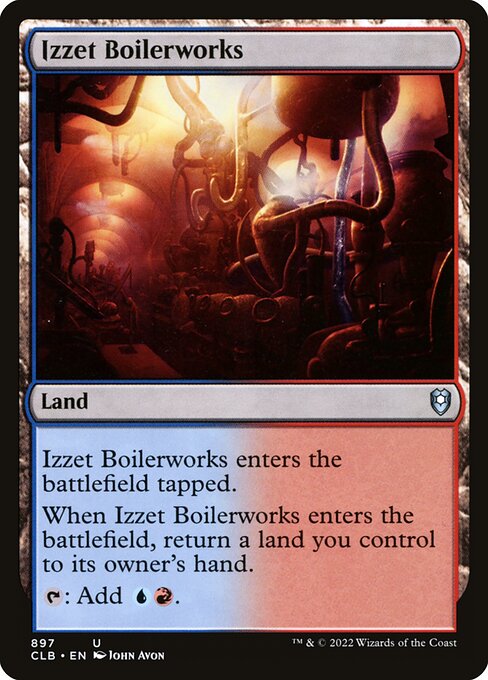 Izzet Boilerworks (897) [Commander Legends: Battle for Baldur's Gate]