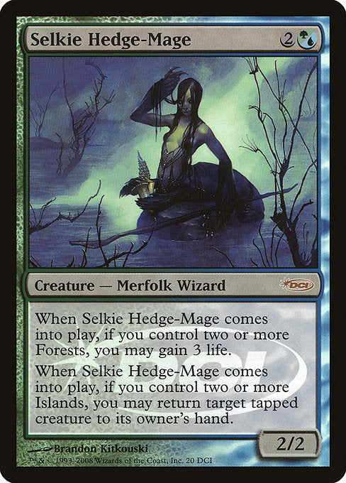 Selkie Hedge-Mage (20) [DCI Promos]