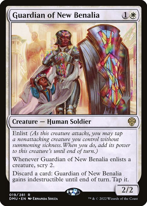 Guardian of New Benalia (19p) [Dominaria United Promos]