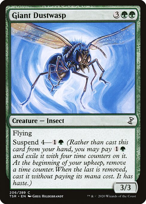 Giant Dustwasp (206) [Time Spiral Remastered]