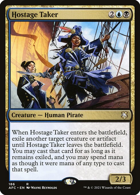 Hostage Taker (186) [Forgotten Realms Commander]