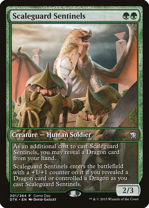 Scaleguard Sentinels (201) [Dragons of Tarkir Promos]