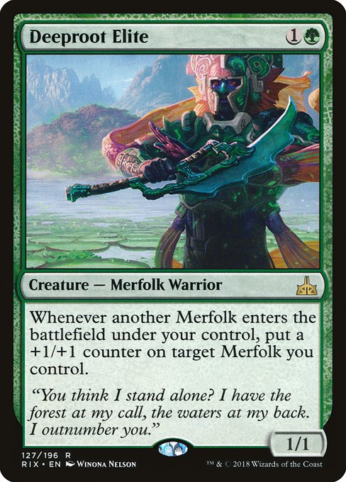 Deeproot Elite (127) [Rivals of Ixalan]