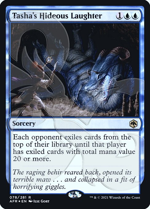 Tasha's Hideous Laughter (78a) [Adventures in the Forgotten Realms Promos]