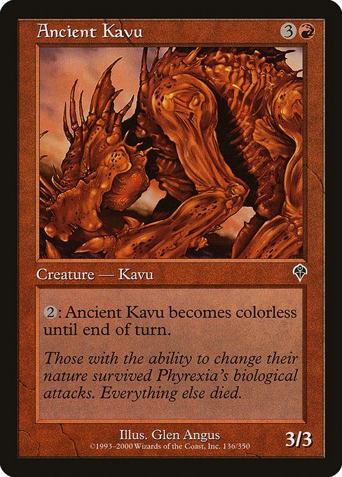 Ancient Kavu (136) [Invasion]