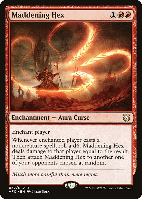 Maddening Hex (32) [Forgotten Realms Commander]