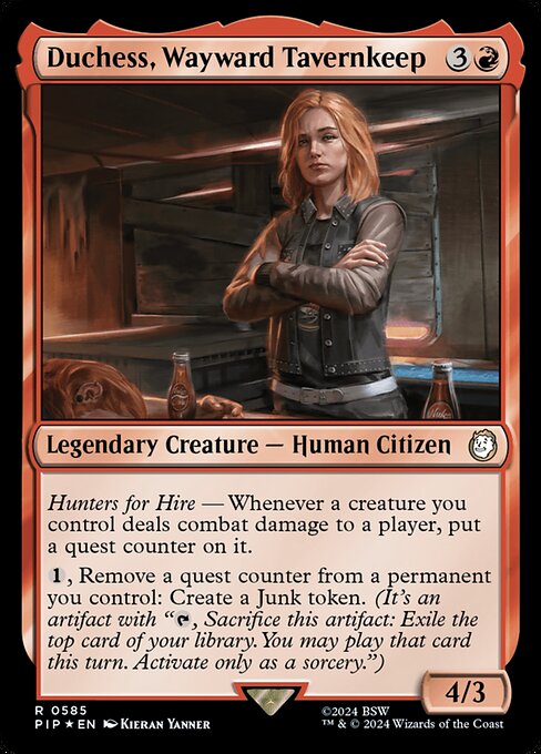 Duchess, Wayward Tavernkeep (585) [Fallout]