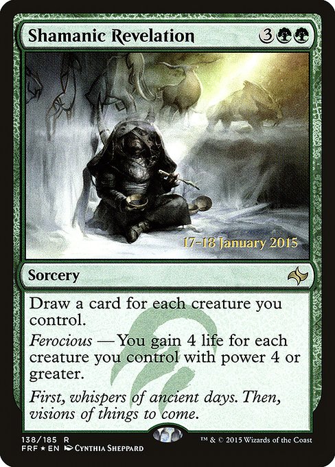 Shamanic Revelation (138s) [Fate Reforged Promos]