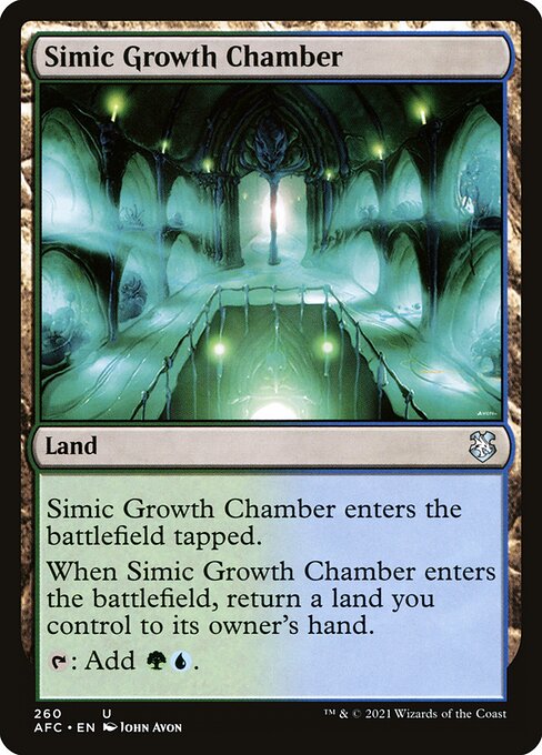Simic Growth Chamber (260) [Forgotten Realms Commander]