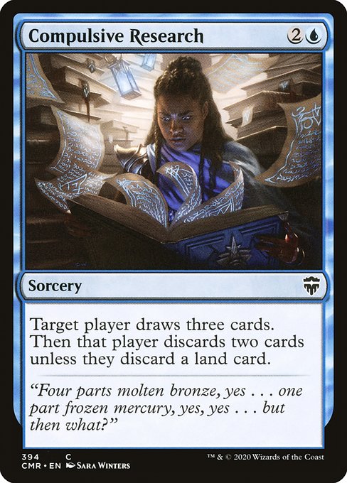 Compulsive Research (394) [Commander Legends]