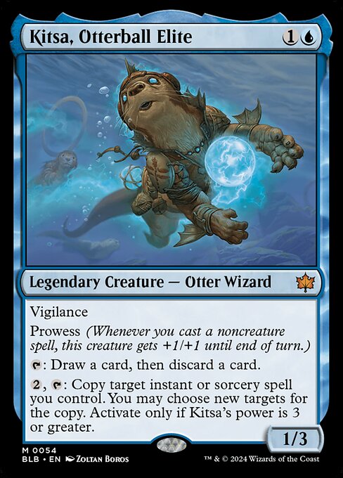 Kitsa, Otterball Elite (54) [Bloomburrow]
