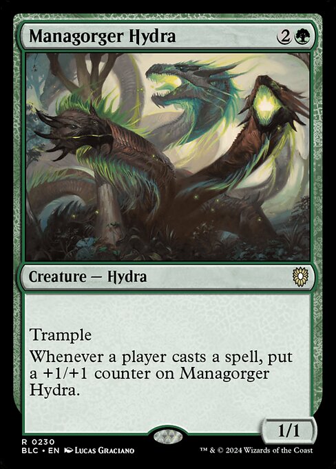 Managorger Hydra (230) [Bloomburrow Commander]