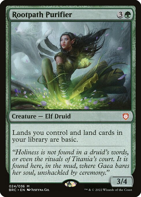 Rootpath Purifier (24) [The Brothers' War Commander]